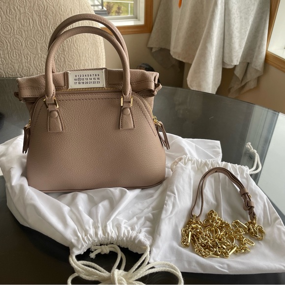 Maison Margiela Hang Bag Pink Misty 5AC Classique. - Picture 6 of 6